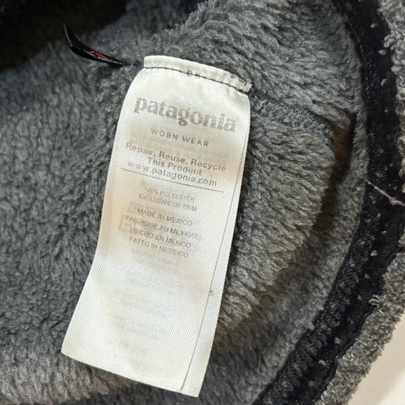 Patagonia Re-Tool Snap-T Fleece Pullover Gray Polartec Women’s Sz M - Picture 5 of 5